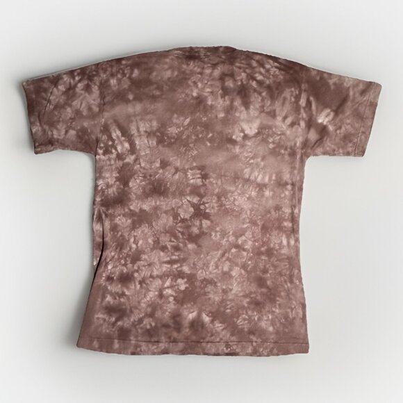 Polar Graphics USA T-Shirt Men’s Women’s Large Horses Theme Brown Tie Dye Flaw - Picture 2 of 6